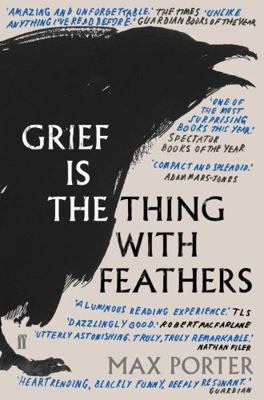 GRIEF IS THE THING WITH FEATHERS 9124091081 Book Cover