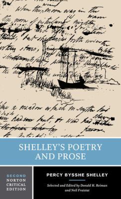 Shelley's Poetry and Prose B01GY03718 Book Cover