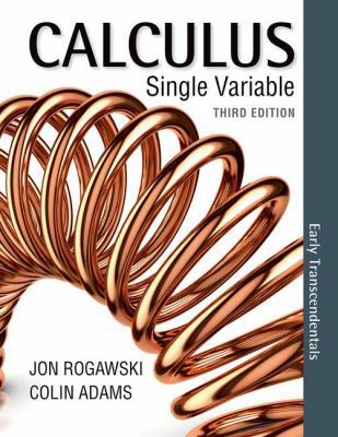 Calculus Early Transcendentals Single Variable 1464171742 Book Cover