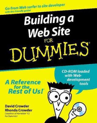 Building a Web Site for Dummies [With CDROM] 0764507206 Book Cover