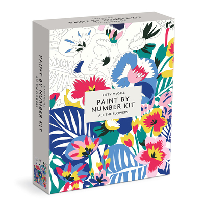 Kitty McCall All the Flowers Paint by Number Kit 0735370516 Book Cover