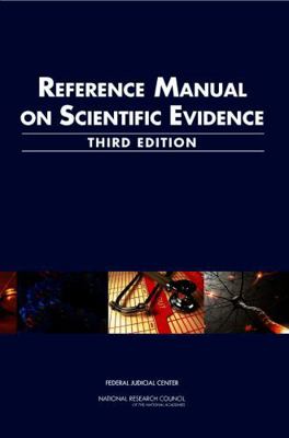 Reference Manual on Scientific Evidence 0309214211 Book Cover