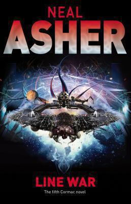 Line War. Neal Asher 033044154X Book Cover