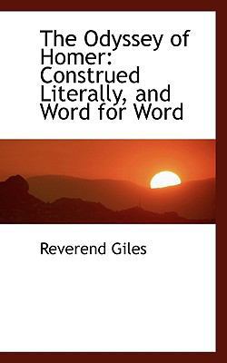 The Odyssey of Homer: Construed Literally, and ... 1117109372 Book Cover