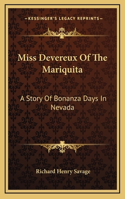 Miss Devereux Of The Mariquita: A Story Of Bona... 1163871028 Book Cover