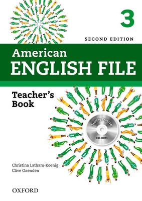 American English File 2e 3 Teacher Book: With T... 0194776352 Book Cover
