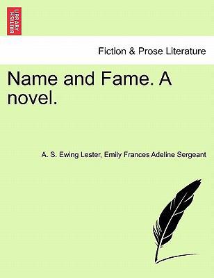 Name and Fame. a Novel. 124090357X Book Cover