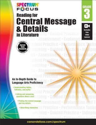 Spectrum Reading for Central Message and Detail... 1483824195 Book Cover