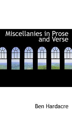 Miscellanies in Prose and Verse 1115066447 Book Cover