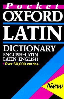 The Pocket Oxford Latin Dictionary 0198642288 Book Cover