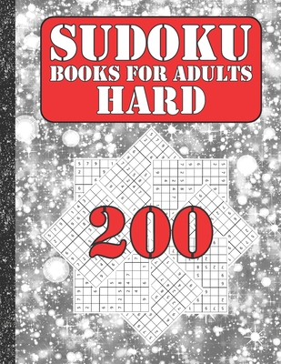 Sudoku books for adults hard: 200 Sudokus from ... B086Y5JFY6 Book Cover