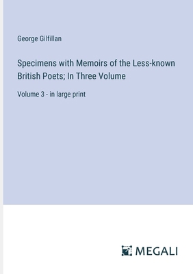 Specimens with Memoirs of the Less-known Britis... 3387330413 Book Cover