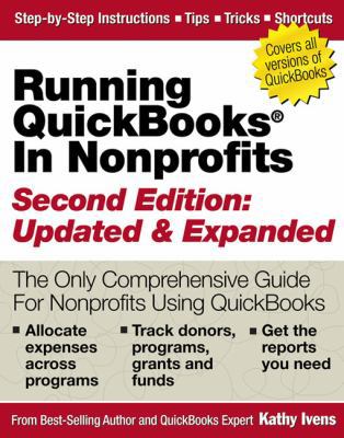 Running QuickBooks in Nonprofits 1932925309 Book Cover