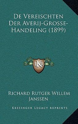 de Vereischten Der Averij-Grosse-Handeling (1899) [Chinese] 1167899520 Book Cover