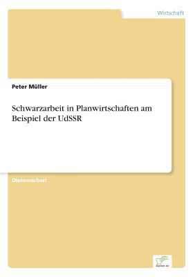 Schwarzarbeit in Planwirtschaften am Beispiel d... [German] 3838623487 Book Cover