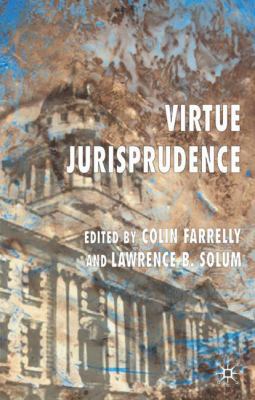 Virtue Jurisprudence 0230552897 Book Cover