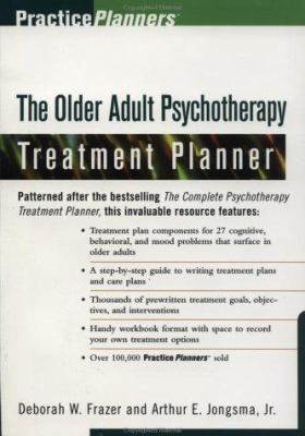 The Older Adult Psychotherapy Treatment Planner... 0471295817 Book Cover