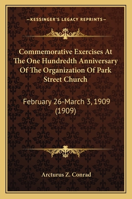 Commemorative Exercises At The One Hundredth An... 1166469905 Book Cover