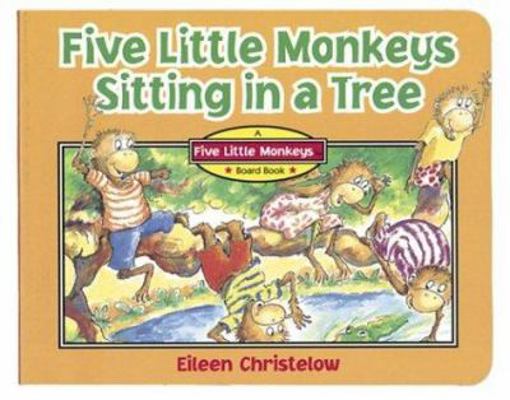 Five Little Monkeys Sitting in a Tree B005NS4BYU Book Cover