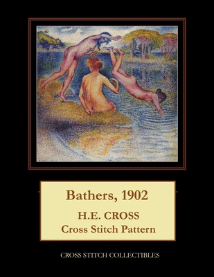 Bathers, 1902: H.E. Cross cross stitch pattern [Large Print] 1727236793 Book Cover