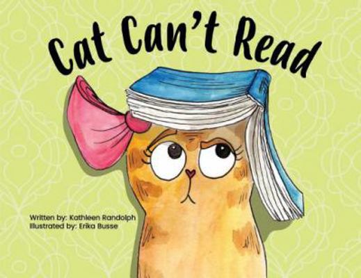 Cat Can't Read [Large Print] 1947256122 Book Cover