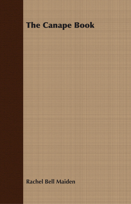 The Canape Book 1409723674 Book Cover