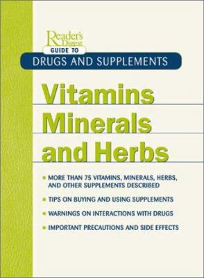 Vitamins Minerals & Herbs 0762103671 Book Cover