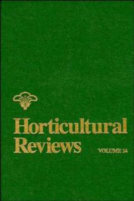 Horticultural Reviews V14 0471573396 Book Cover