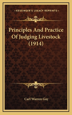 Principles and Practice of Judging Livestock (1... 1164419315 Book Cover
