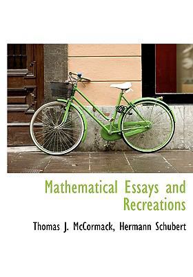 Mathematical Essays and Recreations [Large Print] 1115323458 Book Cover