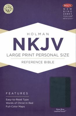 Large Print Personal Size Reference Bible-NKJV [Large Print] 1433604841 Book Cover