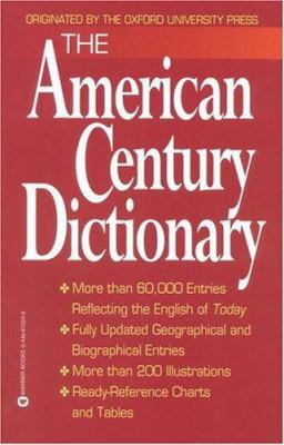 The American Century Dictionary 0446672246 Book Cover