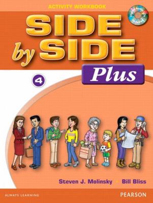 Side by Side Plus 4 Activity Workbook with CDs ... 0134186788 Book Cover