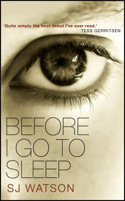 Before I Go to Sleep 0857520172 Book Cover