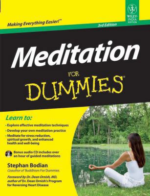 Meditation For Dummies, 3rd Ed [Paperback] [Jan... 8126538740 Book Cover