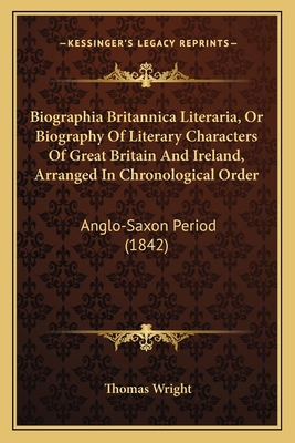 Biographia Britannica Literaria, Or Biography O... 1165280426 Book Cover