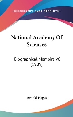 National Academy Of Sciences: Biographical Memo... 1436596947 Book Cover