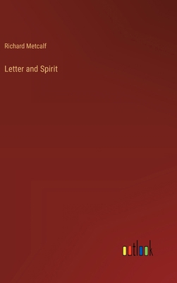 Letter and Spirit 3385247853 Book Cover