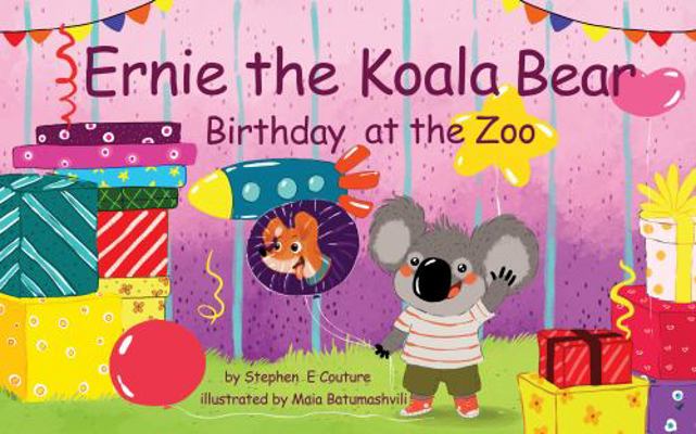 Hardcover Ernie the Koala Bear : Birthday at the Zoo Book