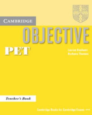 Objective PET Teacher's Book 0521805791 Book Cover