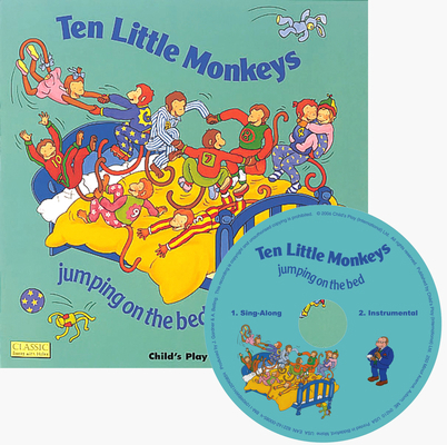 Ten Little Monkeys: Jumping on the Bed [With CD... B009GMKWH4 Book Cover