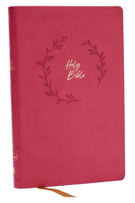 NKJV Holy Bible, Value Ultra Thinline, Pink Lea... 1400338379 Book Cover