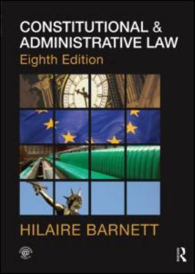 Constitutional & Administrative Law (Volume 1) 0415563011 Book Cover