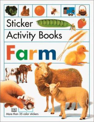 Sticker Activity Book: Farm 0789476630 Book Cover