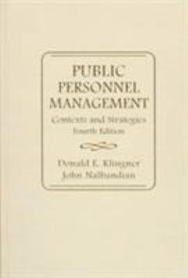 Public Personnel Management: Contexts and Strat... 0136248187 Book Cover