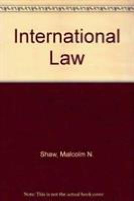International Law 0521463165 Book Cover