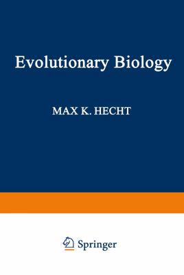 Evolutionary Biology: Volume 21 1461569885 Book Cover