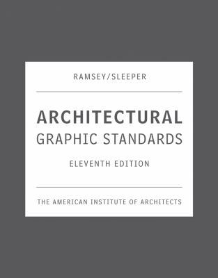 Architectural Graphic Standards 0471700916 Book Cover
