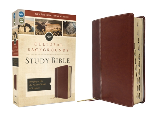 Niv, Cultural Backgrounds Study Bible (Context ... 0310467799 Book Cover