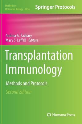 Transplantation Immunology: Methods and Protocols 1627034927 Book Cover